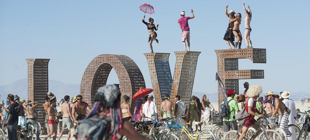 Burning Man Love