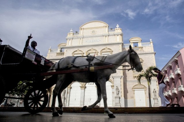 COLOMBIA-CARTAGENA-TOURISM-HORSE