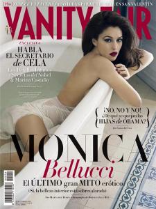 Mónica Bellucci muy sexy en la portada de Vanity Fair (Foto)
