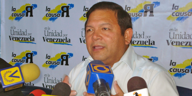 Andrés Velásquez señaló que el gobierno “vencido” ha dañado a Venezuela