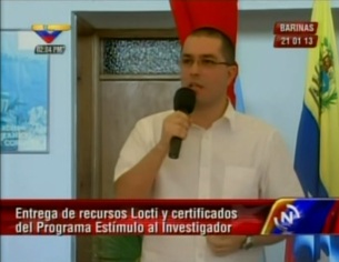 Ministro Arreaza encabezó en Barinas entrega de recursos Locti