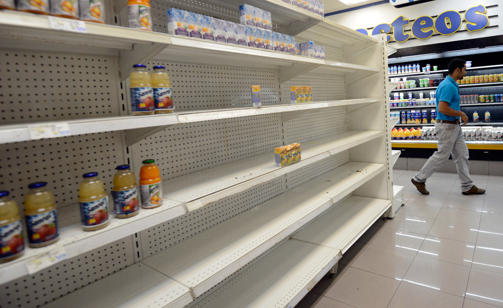 BCV informa a Miraflores sobre grave escasez de 17 alimentos