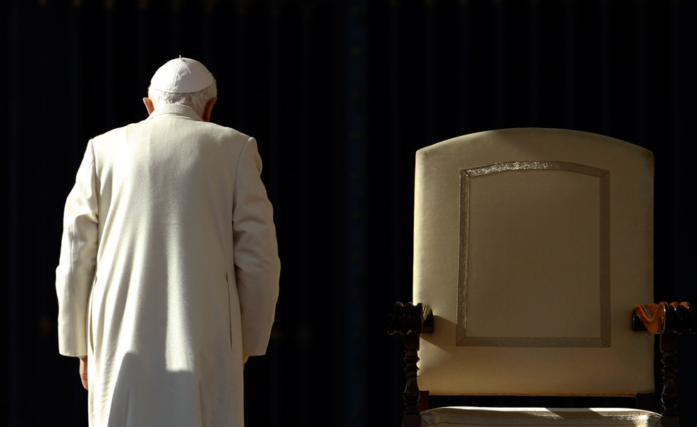 Benedicto XVI dejará el Pontificado el 28 de febrero (Fotos y Video)