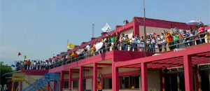Así reciben a Capriles en Trujillo (FOTOS)