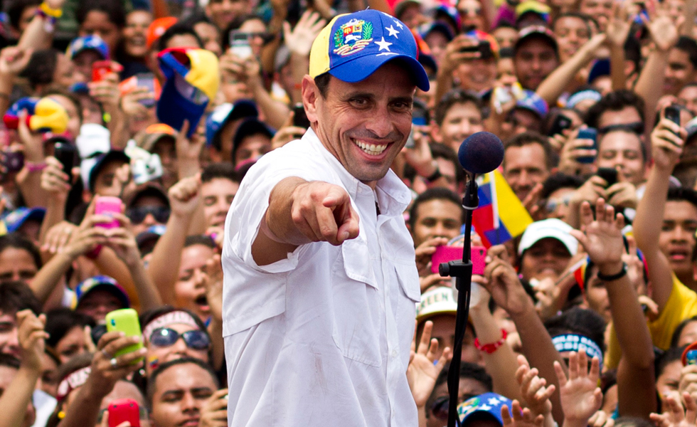 Capriles regresará al estado Aragua el 4 de abril