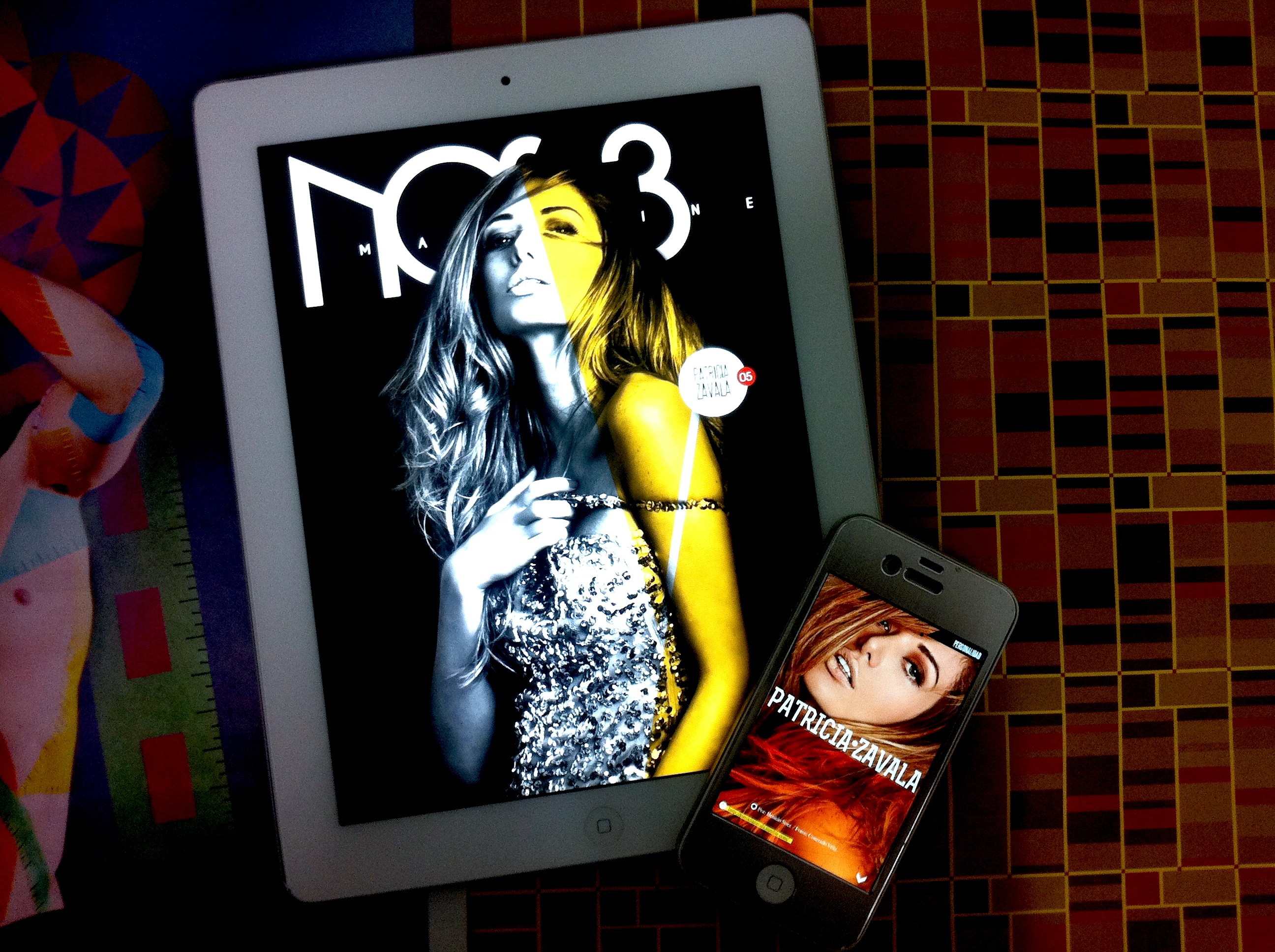 Nos.3 Magazine lanza su quinta edición con una nueva versión para Iphone