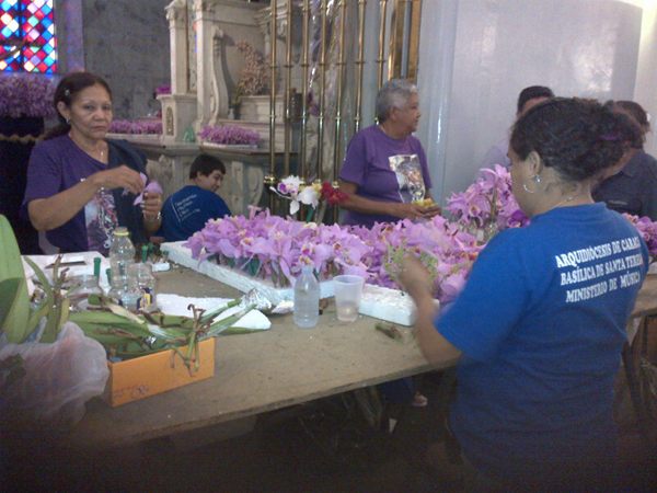 Orquídeas para el Nazareno de San Pablo (Fotos)
