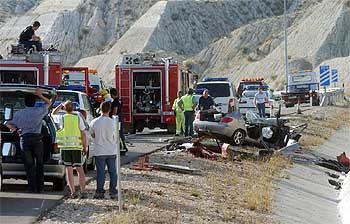 Cinco muertos y 27 heridos en un accidente de tráfico en el centro de Bolivia