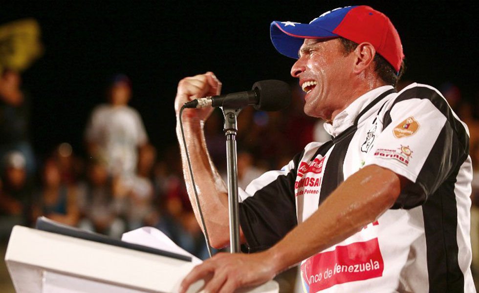 Capriles a Maduro: Voy a derrotarte con los votos de tu mismo partido