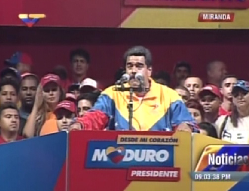 Maduro: Burguesito vas a ser presidente el día del carajo a las 4 am cuando amanezca