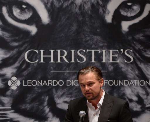 DiCaprio recauda 33 millones de dólares en una subasta