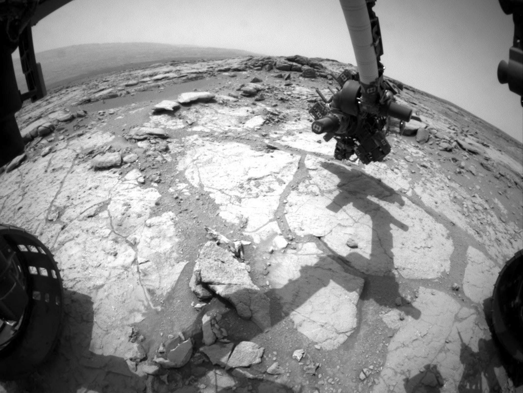 Robot perfora su segundo agujero en suelo marciano (Fotos)