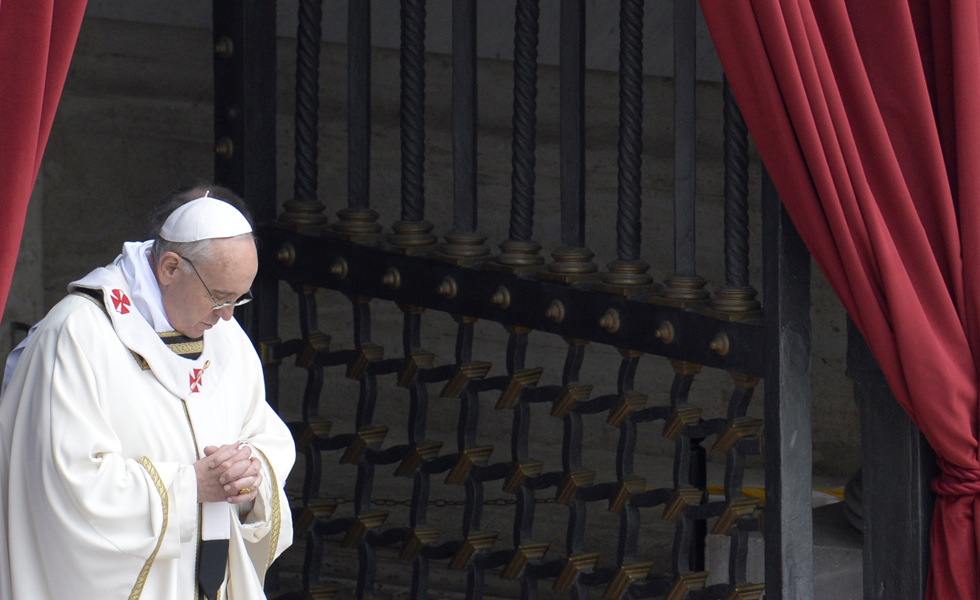 El papa Francisco ora por la paz y tranquilidad en Venezuela