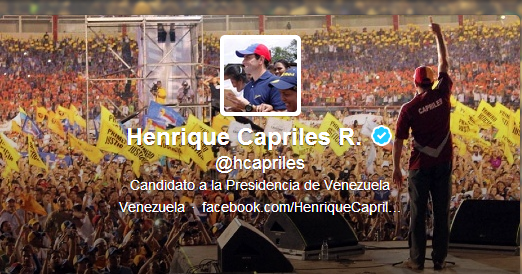 .@hcapriles: Inflación acumulada en Venezuela es gracias al enchufado mayor