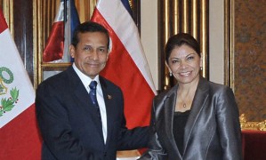 Presidentes de Perú y Costa Rica se reunieron en Lima (Foto)