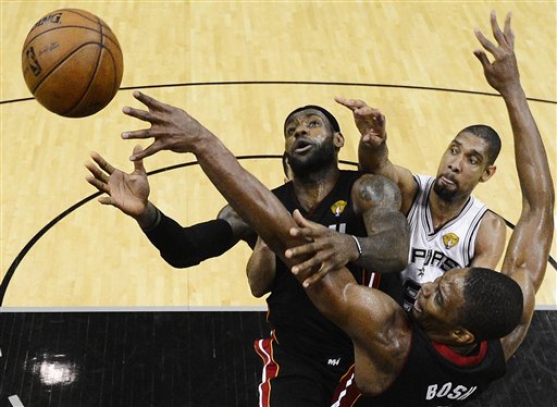 Los Heat y los Spurs en una final para la historia