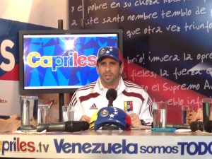 .@hcapriles advirtió que quien se ponga fuera de la Unidad, está con el Gobierno