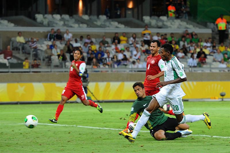 Nigeria humilla a Tahití 6-1 y supera a España en la tabla