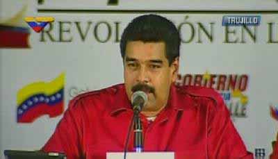 Maduro sueña con pasar por las armas a los corruptos