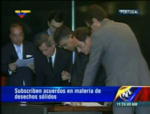 Venezuela firma nuevos acuerdos de cooperación con Portugal (Videos)