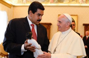 El Papa a la delegación venezolana: Recen por mí, pero a favor, eh