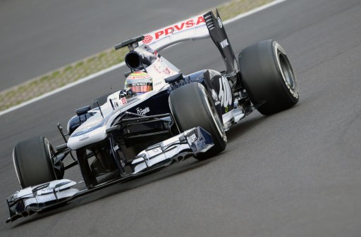 Maldonado quedó tercero en ensayos de jóvenes pilotos en Silverstone