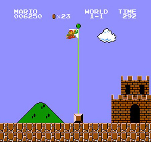 Estudio revela que jugadores de hoy no pueden pasar primer nivel de Super Mario Bros