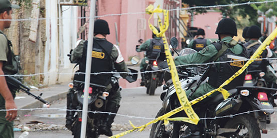 Dos muertos durante enfrentamiento entre guardias nacionales y un reo fugado