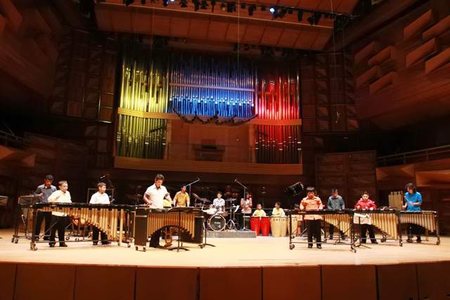 Percusionistas venezolanos de Los Llanos conmueven en Francia