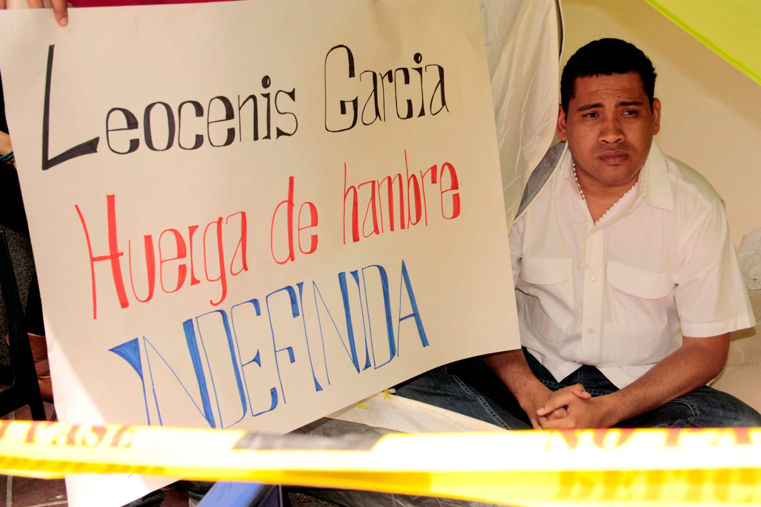 Leocenis García radicaliza su huelga de hambre: No beberá agua ni líquidos