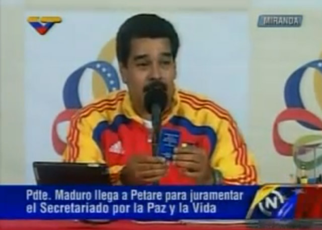 Maduro dice que EEUU tiene plan para desestabilizar la economía de Venezuela