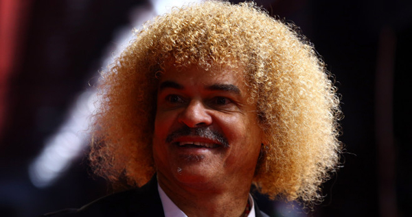 Carlos “El Pibe” Valderrama teñirá su cabellera