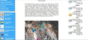 Martes con lluvias aisladas en regiones Sur y Los Andes