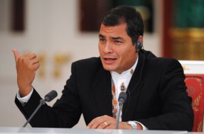 Correa dice que presentarse a reelección en 2017 será un “último recurso”