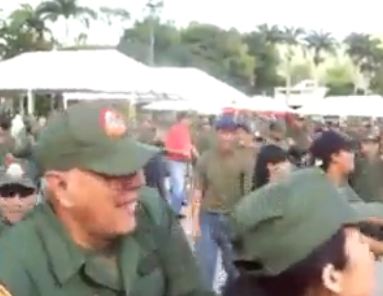 Cuando nos invadan, los gringos bailarán la conga con los milicianos… que ya están practicando (UEPAJEIM)