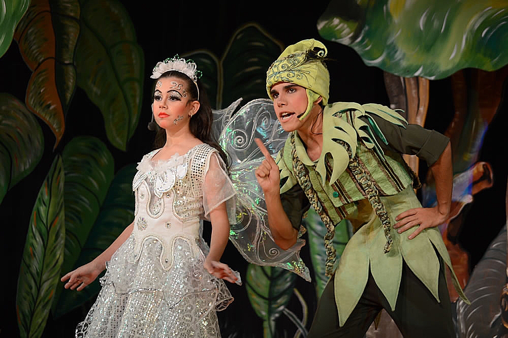“Peter Pan buscando a Campanita” llena de magia y diversión escena teatral