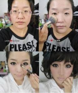 La maestra del maquillaje versión Asia (Fotos)