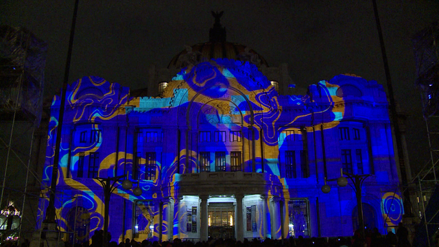 Festival de luces en México (Video)