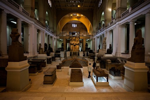 Museos en Egipto sufren ante caos político