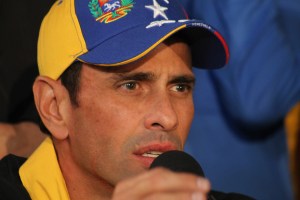 Capriles: Venezuela es un país dividido, sin dueño