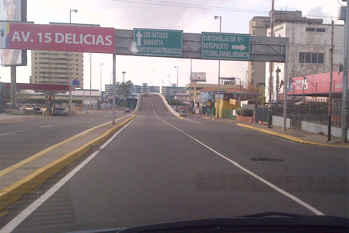 Maracaibo también amaneció desolada (Fotos)