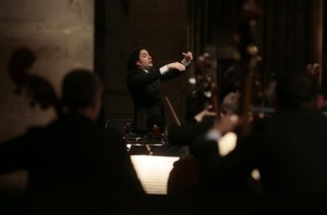Así fue la presentación de Dudamel en Notre Dame (Fotos)