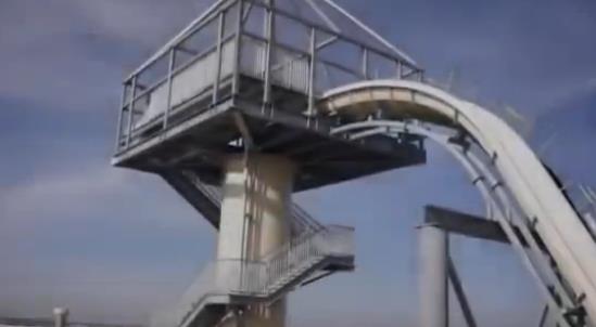 ¿Preparado para el tobogán de agua más alto del mundo? (Video)