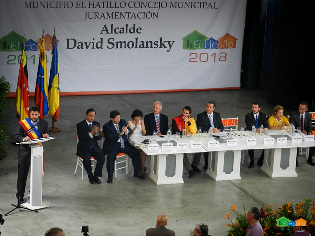 Así fue la toma de posesión de David Smolansky como alcalde de El Hatillo (Fotos)