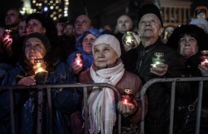 Reina la tranquilidad en el Maidán de Kiev tras la huida de Yanukóvich