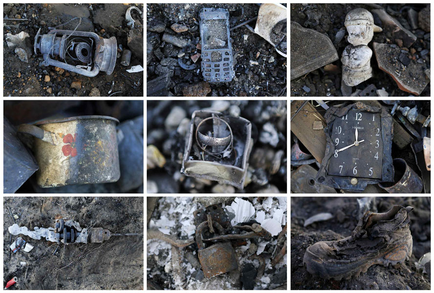 Objetos encontrados en Valparaíso tras voraz incendio que dejó 15 muertos (Fotos)