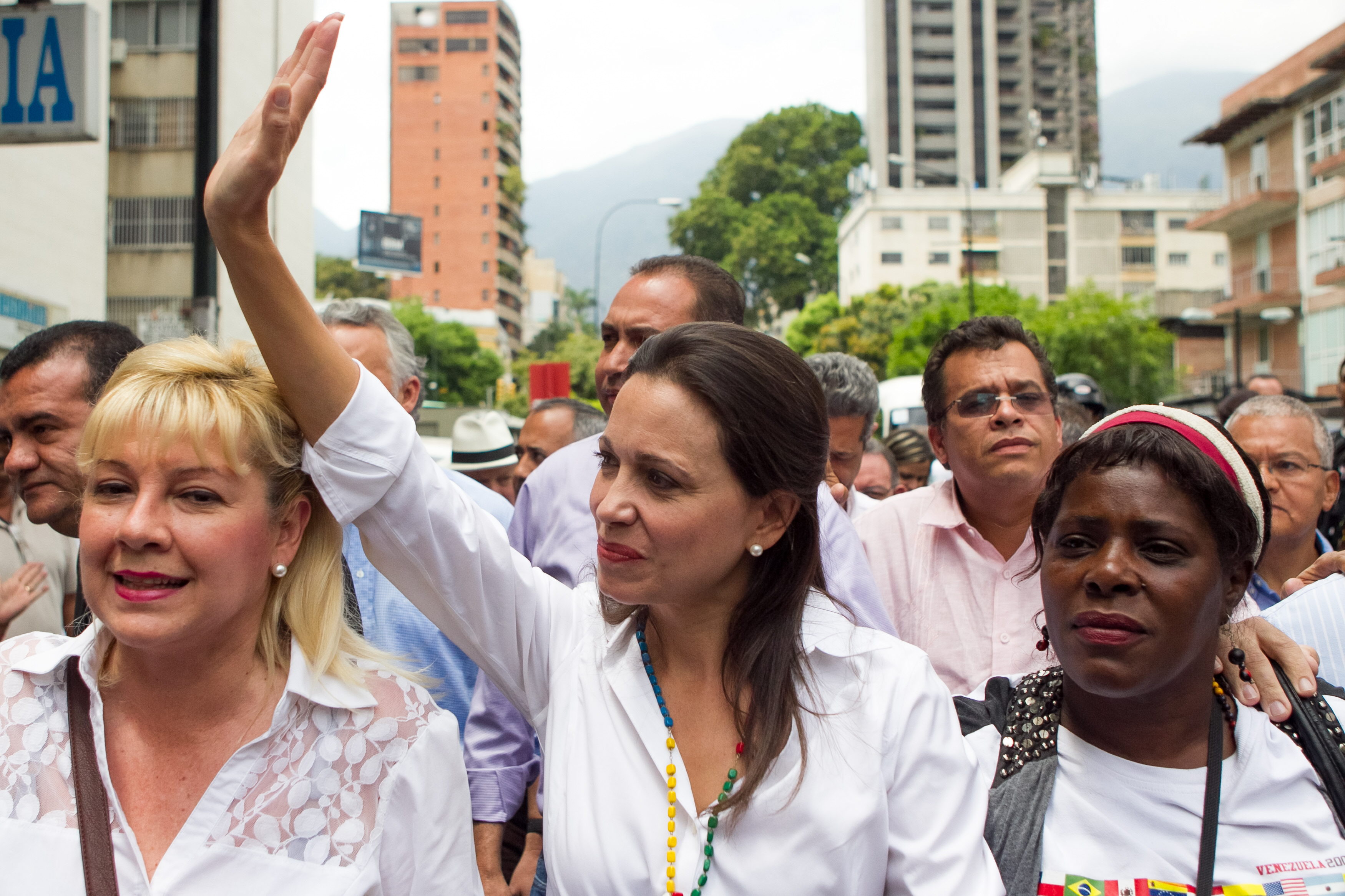 María Corina, la voz de la oposición que lucha por la salida de Maduro