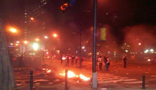 Altamira ardió este #26A (Fotos)