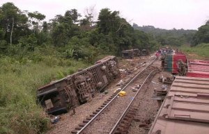 Al menos 63 muertos tras accidente de tren en Congo