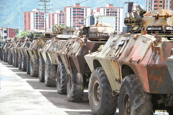 Tanques para el Ejército arribaron a Puerto Cabello